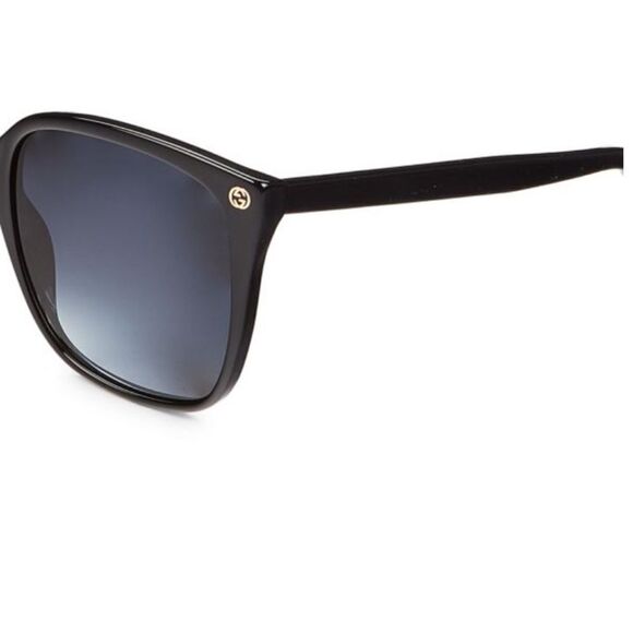 GUCCI GG0022S 57MM Square Cat Eye Sunglasses NWT $700 - Picture 4 of 9